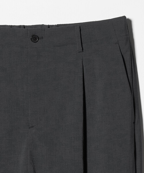 BEAUTY&YOUTH UNITED ARROWS（ビューティーアンドユースユナイテッドアローズ）の「東レ/TORAY メランジ 1プリーツ テーパード パンツ NO.5 セットアップ対応 ヨコストレッチ ウォッシャブル（その他パンツ・メンズ・ダークグレー/オリーブ/ブラック・XL/L/M/S）」の10枚目の写真