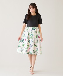 セール】シアーチェックレースアップワンピース（ワンピース）｜Rose