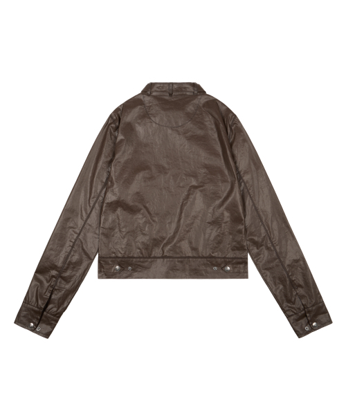 AAKAM(アーカム)の「Technical Coated Jacket (Brown)(その他アウター・レディース・その他・1/2)」の14枚目の写真