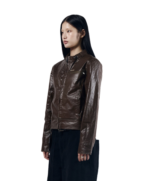 AAKAM(アーカム)の「Technical Coated Jacket (Brown)(その他アウター・レディース・その他・1/2)」の15枚目の写真