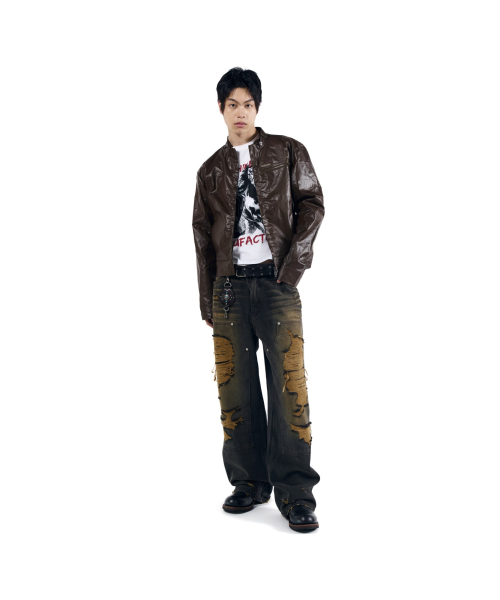 AAKAM(アーカム)の「Technical Coated Jacket (Brown)(その他アウター・レディース・その他・1/2)」の10枚目の写真