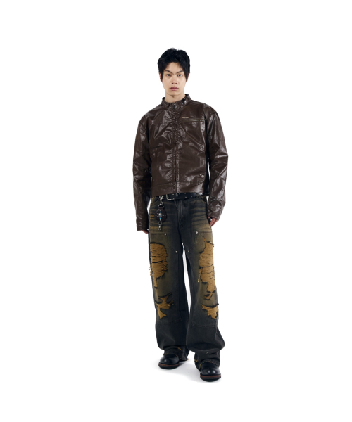 AAKAM(アーカム)の「Technical Coated Jacket (Brown)(その他アウター・レディース・その他・1/2)」の13枚目の写真