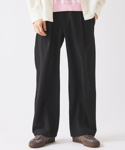 JOURNAL STANDARD relume（ジャーナルスタンダード　レリューム）の「バルジ ツイル 1タック ”レイジー” ライトスラックス（スラックス・メンズ・キャメル/サックスブルー/ブラック/チャコールグレー・LARGE/MEDIUM/SMALL）」の21枚目の写真