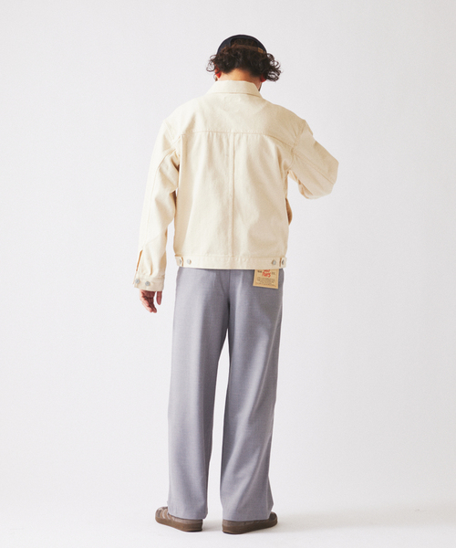 JOURNAL STANDARD relume(ジャーナルスタンダード レリューム)の「バルジ ツイル 1タック ”レイジー” ライトスラックス(スラックス・メンズ・キャメル/サックスブルー/ブラック/チャコールグレー・LARGE/MEDIUM/SMALL)」の21枚目の写真