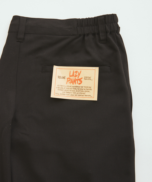 JOURNAL STANDARD relume（ジャーナルスタンダード　レリューム）の「バルジ ツイル 1タック ”レイジー” ライトスラックス（スラックス・メンズ・キャメル/サックスブルー/ブラック/チャコールグレー・LARGE/MEDIUM/SMALL）」の6枚目の写真