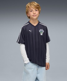 PUMA（プーマ）の「PUMA プーマ ボーイズ T7 スーパー プーマ リラックスド ジャージ B 128-164cm T7（Tシャツ/カットソー）」