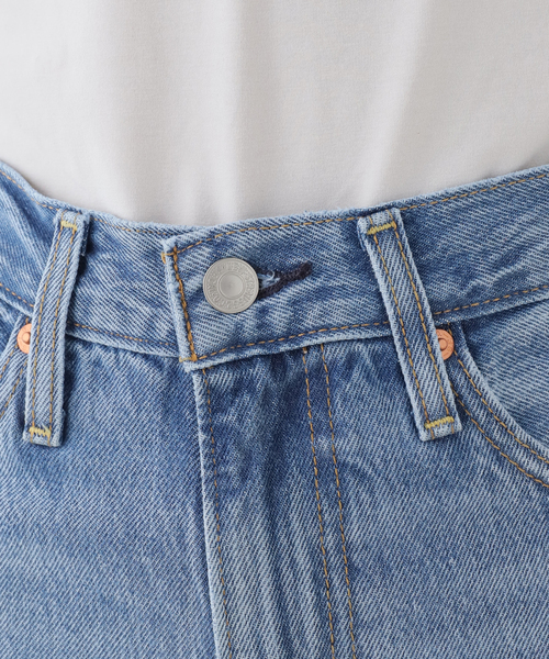 Levi's（リーバイス）の「LEVI'S/リーバイス RIBCAGE WIDE LEG A6081-0020（その他パンツ・レディース・ブルー・24cm/26cm/25cm/27cm）」の6枚目の写真