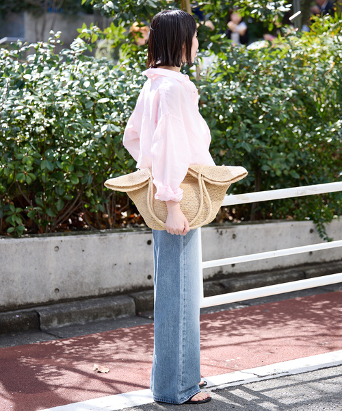 Levi's（リーバイス）の「LEVI'S/リーバイス RIBCAGE WIDE LEG A6081-0020（その他パンツ・レディース・ブルー・24cm/26cm/25cm/27cm）」の13枚目の写真