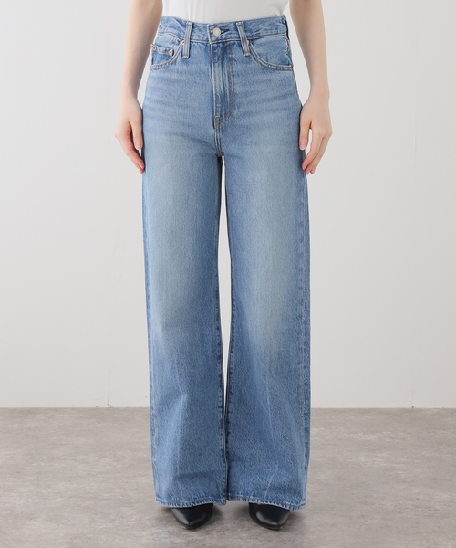 Levi's（リーバイス）の「LEVI'S/リーバイス RIBCAGE WIDE LEG A6081-0020（その他パンツ・レディース・ブルー・24cm/26cm/25cm/27cm）」の15枚目の写真
