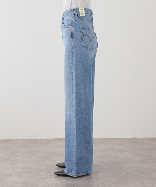 Levi's（リーバイス）の「LEVI'S/リーバイス RIBCAGE WIDE LEG A6081-0020（その他パンツ・レディース・ブルー・24cm/26cm/25cm/27cm）」の16枚目の写真
