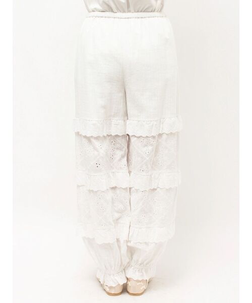 merry jenny（メリージェニー）の「switchレースバルーンパンツ（その他パンツ・レディース・オフホワイト/ブラック・FREE）」の15枚目の写真
