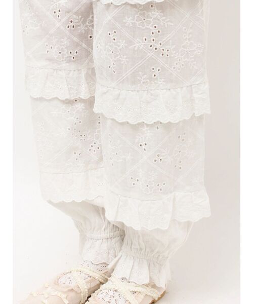 merry jenny（メリージェニー）の「switchレースバルーンパンツ（その他パンツ・レディース・オフホワイト/ブラック・FREE）」の17枚目の写真