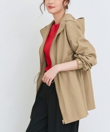 Pierrot（ピエロ）の「【撥水/UV】ドロストフードブルゾン（ブルゾン）」