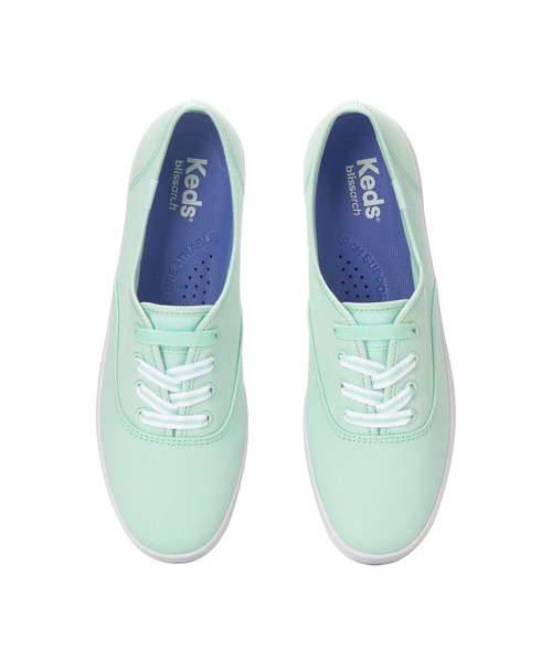 Keds（ケッズ）の「Keds ケッズ チャンピオン キャンバス ブルー（スニーカー・レディース・ブルー・23.0cm/22.5cm/25.0cm/24.5cm/24.0cm/23.5cm）」の3枚目の写真