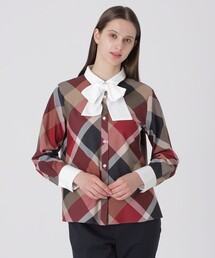 BLUE LABEL CRESTBRIDGE フィブリルローンブラウス♡ BLUE LABEL CRESTBRIDGE｜ブルーレーベルクレストブリッジ（レディース