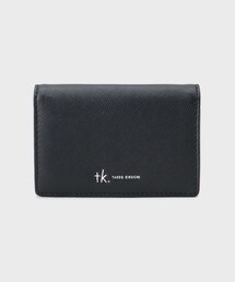 tk.TAKEO KIKUCHI（ティーケータケオキクチ）の「【牛革】サフィアーノカードケース（名刺入れ）」