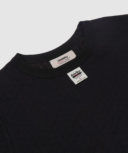 DAIRIKU(ダイリク)の「Ripley Fancy Dobby H-S Tag Tee(Tシャツ/カットソー・メンズ・ピンク系その他/ブラック・L/M)」の4枚目の写真