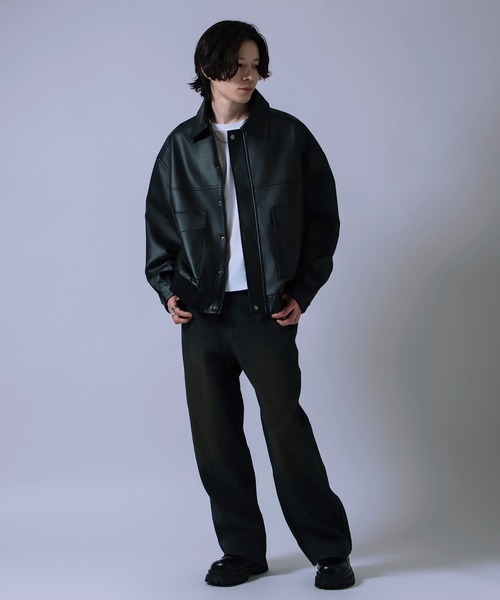 improves(インプローブス)の「12ozデニム加工バギーパンツ(デニムパンツ・メンズ・ブルー/チャコール/ブラック/ネイビー・X-LARGE/LARGE/MEDIUM)」の21枚目の写真