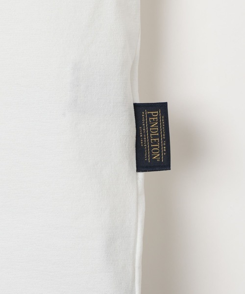 PENDLETON（ペンドルトン）の「【PENDLETON(ペンドルトン)】別注ヒストリーロゴTシャツ(KIDS)（Tシャツ/カットソー・キッズ・ホワイト/ブラック・160cm/150cm/140cm）」の17枚目の写真