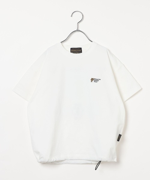 PENDLETON（ペンドルトン）の「【PENDLETON(ペンドルトン)】別注ヒストリーロゴTシャツ(KIDS)（Tシャツ/カットソー・キッズ・ホワイト/ブラック・160cm/150cm/140cm）」の19枚目の写真