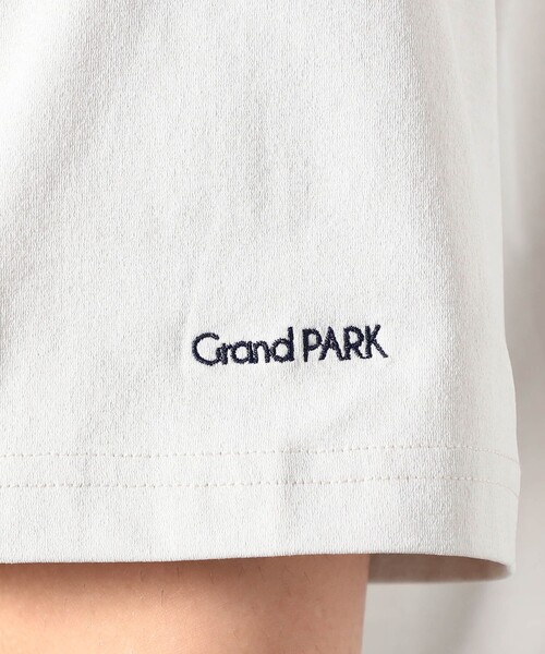 Grand PARK（グランドパーク）の「ドライアクティブ ポケットTシャツ（Tシャツ/カットソー・メンズ・オフホワイト/グレー/ブラック・L/M）」の11枚目の写真