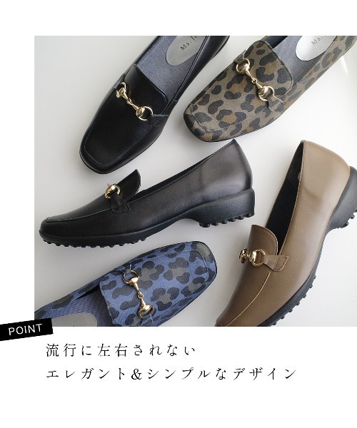 Pointer(shoes)(ポインター)の「【日本製・本革】】ビット付きローファー(ローファー・レディース・ブラック/グレイッシュベージュ/その他/その他1・23.5cm/23cm/22.5cm/22cm/24.5cm/24cm)」の13枚目の写真