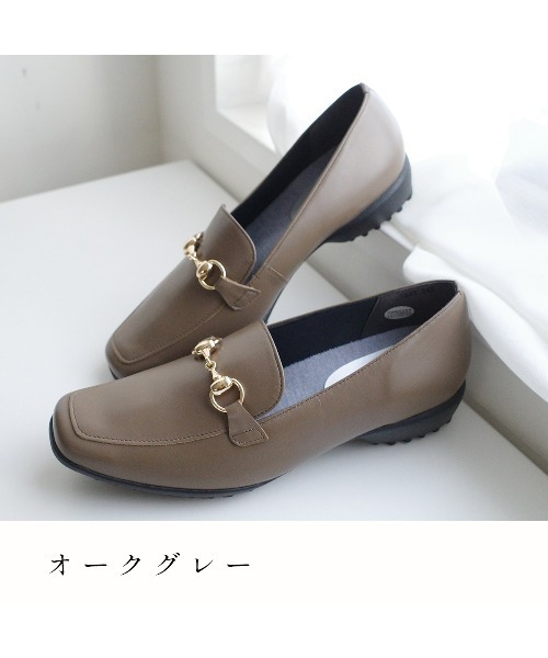Pointer(shoes)(ポインター)の「【日本製・本革】】ビット付きローファー(ローファー・レディース・ブラック/グレイッシュベージュ/その他/その他1・23.5cm/23cm/22.5cm/22cm/24.5cm/24cm)」の17枚目の写真