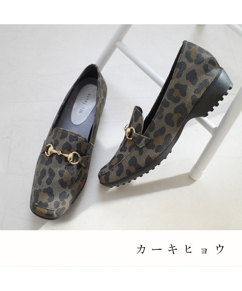 Pointer(shoes)(ポインター)の「【日本製・本革】】ビット付きローファー(ローファー・レディース・ブラック/グレイッシュベージュ/その他/その他1・23.5cm/23cm/22.5cm/22cm/24.5cm/24cm)」の18枚目の写真