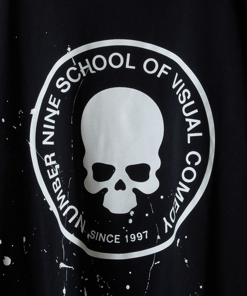 HAND PAINTED SCHOOL OF VISUAL COMEDY PRINTED CLASSIC L/S T-SHIRT