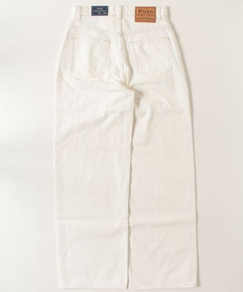 POLO RALPH LAUREN（ポロ ラルフ ローレン）の「リラックス ワイドレッグ ジーンズ（デニムパンツ・レディース・ナチュラル・29R/27R/25R/24R/26R/28R）」の3枚目の写真