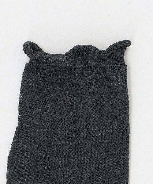 6(ロク)の「<ROSTER SOX>MERA/ ソックス(ソックス/靴下・レディース・ナチュラル/ブラック・FREE)」の4枚目の写真
