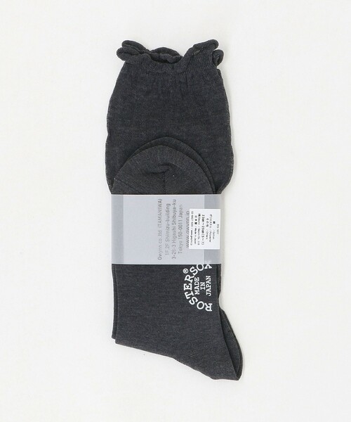 6(ロク)の「<ROSTER SOX>MERA/ ソックス(ソックス/靴下・レディース・ナチュラル/ブラック・FREE)」の9枚目の写真