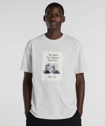 new balance/ニューバランス 半袖 Tシャツ 574ADTシャツ MT61B0WF