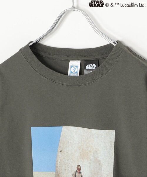 DISCUS ATHLETIC(ディスカス アスレチック)の「DISCUS ATHLETIC ディスカスアスレチック×STAR WARS スターウォーズ Tシャツ(Tシャツ/カットソー・レディース・ブラック/ダークグレー・M)」の7枚目の写真