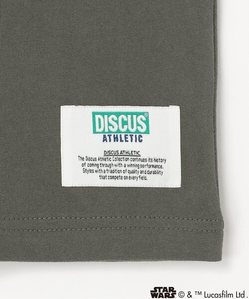 DISCUS ATHLETIC(ディスカス アスレチック)の「DISCUS ATHLETIC ディスカスアスレチック×STAR WARS スターウォーズ Tシャツ(Tシャツ/カットソー・レディース・ブラック/ダークグレー・M)」の10枚目の写真
