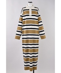 knit polo dress