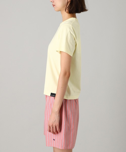 courreges(クレージュ)の「EMBROIDERED T-SHIRT 325JTS217JS0233(Tシャツ/カットソー・レディース・チャコールグレー/ホワイト/ブラウン/イエロー・SMALL)」の21枚目の写真