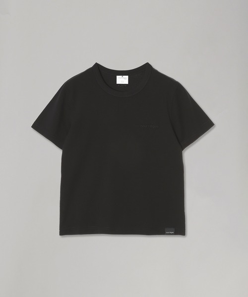 courreges(クレージュ)の「EMBROIDERED T-SHIRT 325JTS217JS0233(Tシャツ/カットソー・レディース・チャコールグレー/ホワイト/ブラウン/イエロー・SMALL)」の19枚目の写真