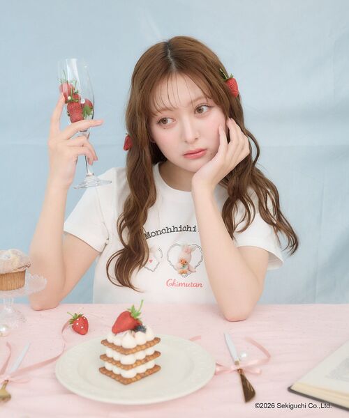 MAJESTIC LEGON(マジェスティックレゴン)の「チムたんTシャツ(Tシャツ/カットソー・レディース・B/A・MEDIUM)」の5枚目の写真