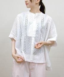 Vincent et Mireille（バンソンエミレイユ）の「VINCENT ET MIREILLE/ヴァンソン エ ミレイユ　スリーブレスブラウス　SLEEVELESS BLOUSE（シャツ/ブラウス）」