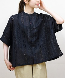 Vincent et Mireille（バンソンエミレイユ）の「VINCENT ET MIREILLE/ヴァンソン エ ミレイユ　スリーブレスブラウス　SLEEVELESS BLOUSE（シャツ/ブラウス）」