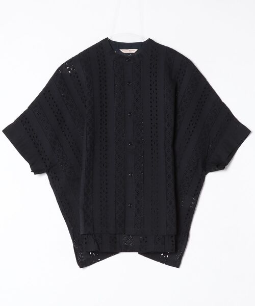 Vincent et Mireille(バンソンエミレイユ)の「VINCENT ET MIREILLE/ヴァンソン エ ミレイユ スリーブレスブラウス SLEEVELESS BLOUSE(シャツ/ブラウス・レディース・ホワイト/ブルー/ブラック・FREE)」の14枚目の写真