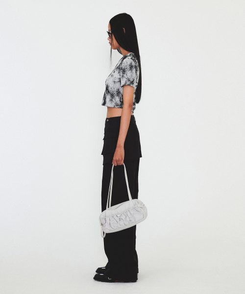 DIAGONAL(ダイアゴナル)の「PRINTING TERRY TEE (black)(Tシャツ/カットソー・レディース・ブラック・FREE)」の5枚目の写真