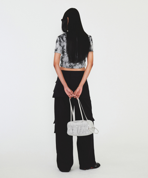 DIAGONAL(ダイアゴナル)の「PRINTING TERRY TEE (black)(Tシャツ/カットソー・レディース・ブラック・FREE)」の6枚目の写真