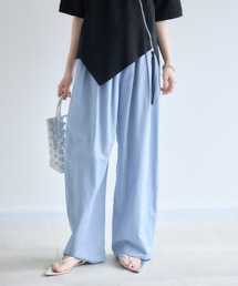 Paradise Picnic（パラダイスピクニック）の「cloche  タックデザイン麻混パンツ（その他パンツ）」