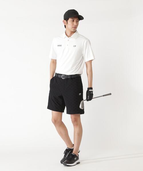 MASTER BUNNY EDITION（マスターバニーエディション）の「【MASTER BUNNY EDITION】鹿の子ボーダー（Tシャツ/カットソー・メンズ・ホワイト/グリーン/ブラック・MEDIUM/X-LARGE/LARGE）」の4枚目の写真