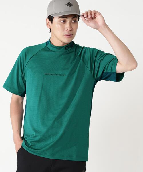 MASTER BUNNY EDITION（マスターバニーエディション）の「【MASTER BUNNY EDITION】鹿の子ボーダー（Tシャツ/カットソー・メンズ・ホワイト/グリーン/ブラック・MEDIUM/X-LARGE/LARGE）」の9枚目の写真