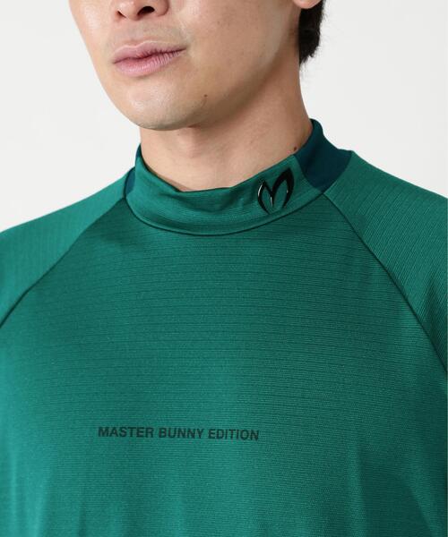MASTER BUNNY EDITION（マスターバニーエディション）の「【MASTER BUNNY EDITION】鹿の子ボーダー（Tシャツ/カットソー・メンズ・ホワイト/グリーン/ブラック・MEDIUM/X-LARGE/LARGE）」の14枚目の写真
