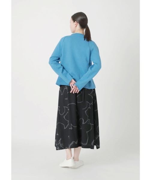 Plantation(プランテーション)の「リリーコットン / S(ニット/セーター・レディース・オフホワイト/ブルー/ネイビー・M size)」の11枚目の写真