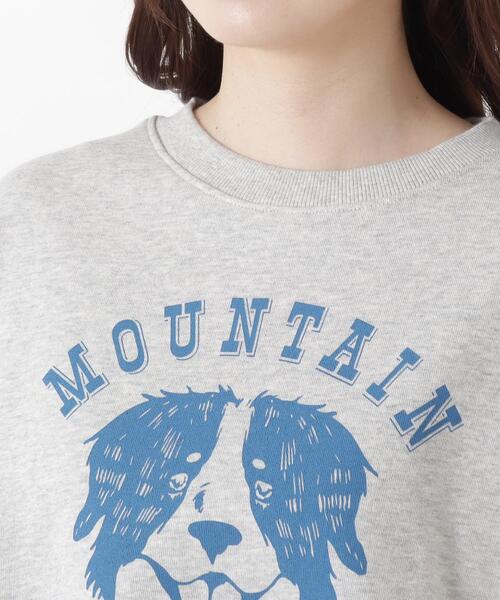 one'sterrace(ワンズテラス)の「ミニ裏毛 プリントカットオフプルオーバー(Tシャツ/カットソー・レディース・ブラック系8/グレー系4/アイボリー系8・02)」の13枚目の写真